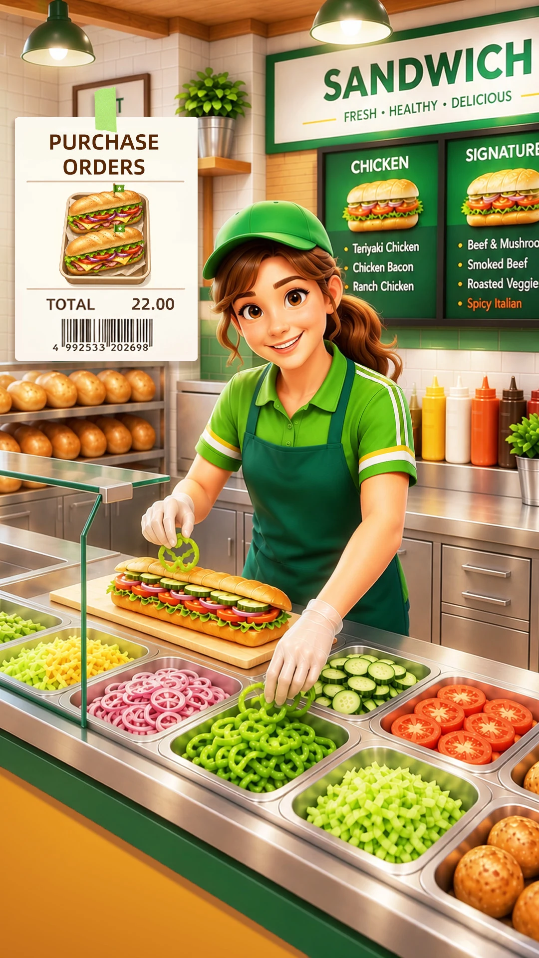 Cooking Frenzy 3D screenshot